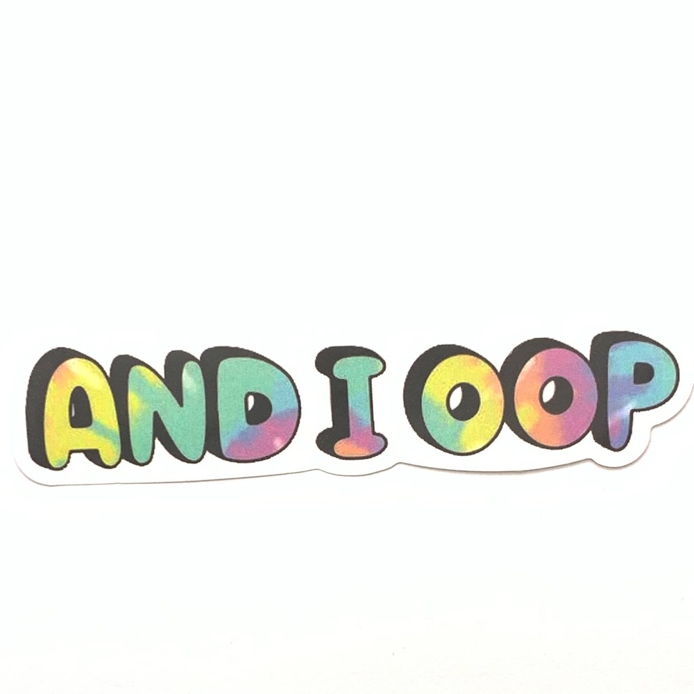 OOP Vinyl Sticker - Picture 1 of 2